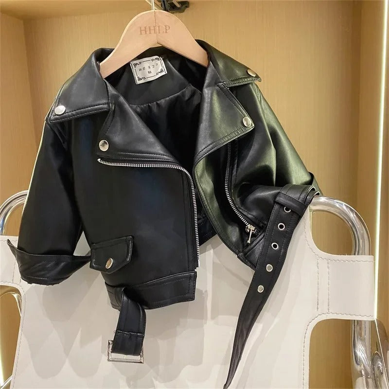 Veste en cuir pour enfants