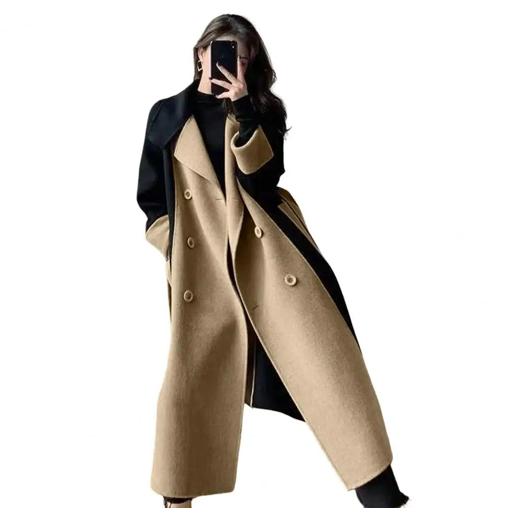 Manteau d'hiver double face pour femmes