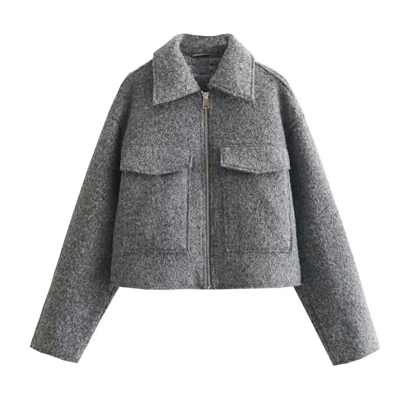 Veste courte d'hiver pour femmes