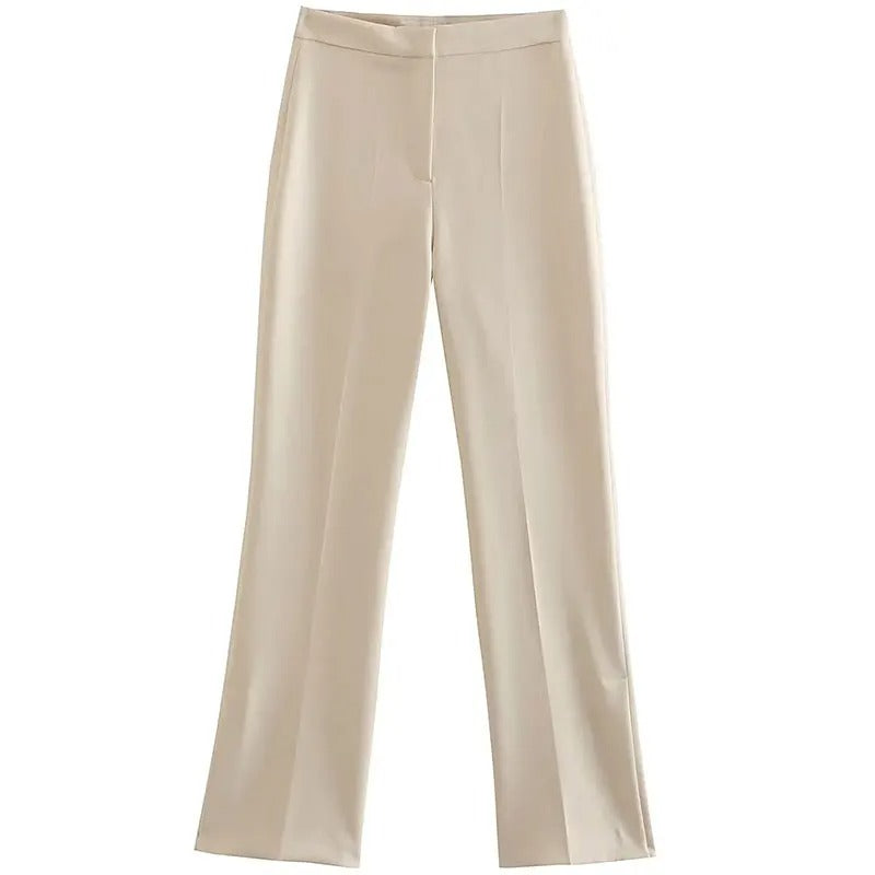 Ensemble tube et pantalon à épaules courtes pour femmes