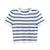 Pull court en tricot pour femme