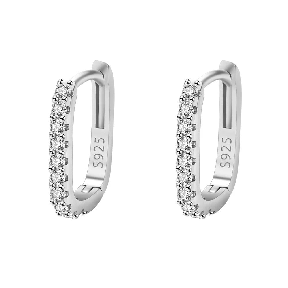 Créoles en zircon pour femmes