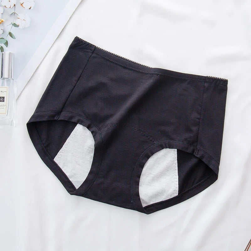 Culotte menstruelle anti-fuite taille haute