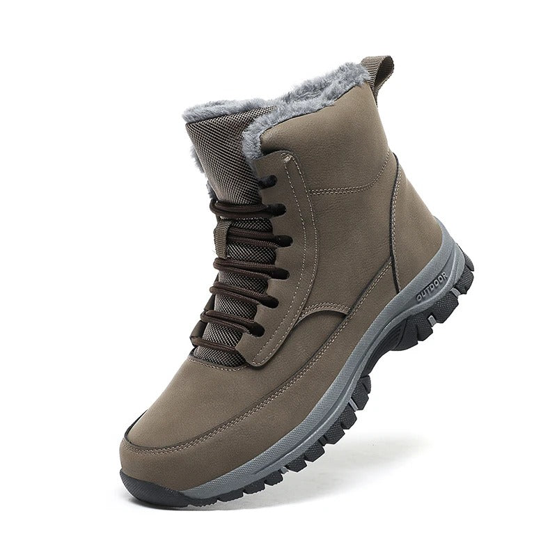 Bottes de neige avec fourrure pour hommes