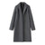 Manteau droit classique pour femmes