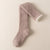 Chaussettes hautes en polaire corail