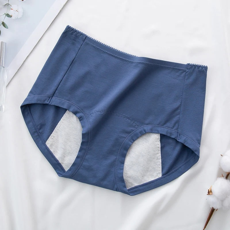 Culotte menstruelle anti-fuite taille haute