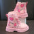 Bottes en caoutchouc à la mode pour enfants