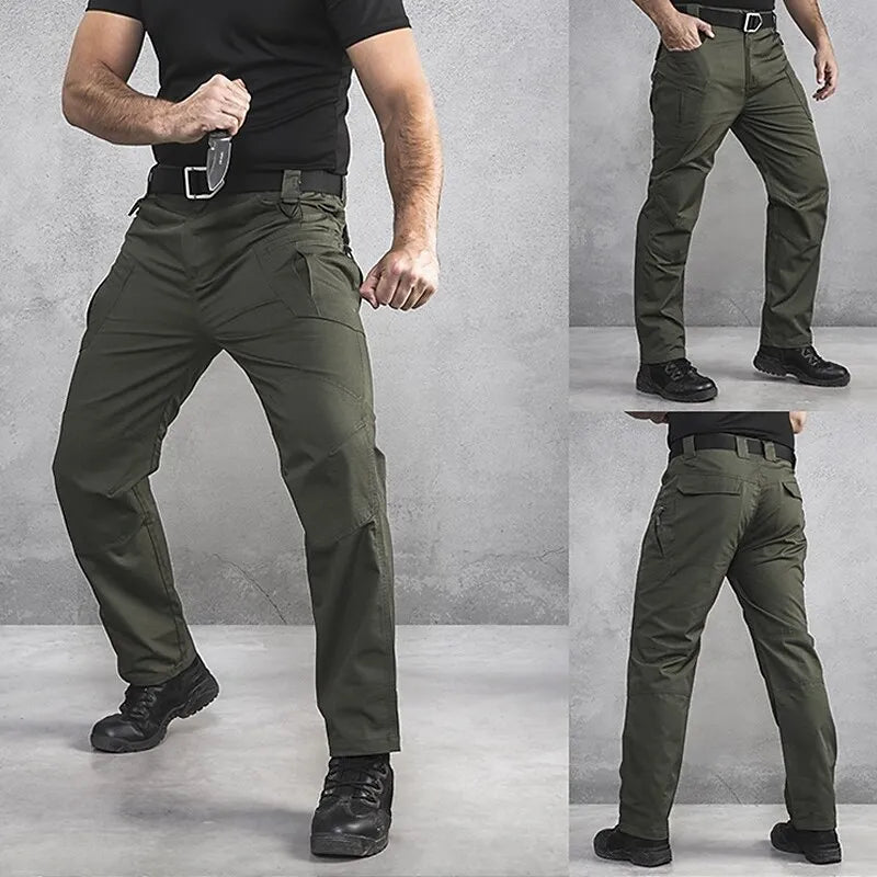 Variant image for Pantalon Cargo Homme Tactique Contemporain 100% Coton-17