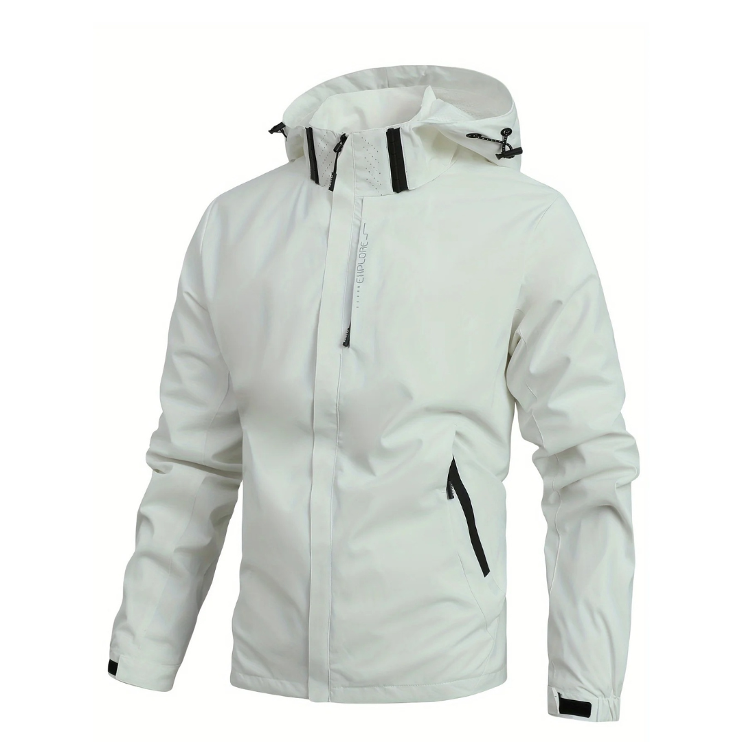 Veste imperméable légère pour hommes