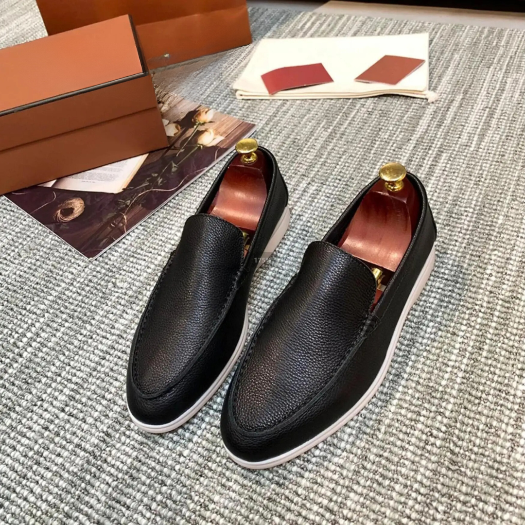 Mocassin en cuir de vache pour hommes