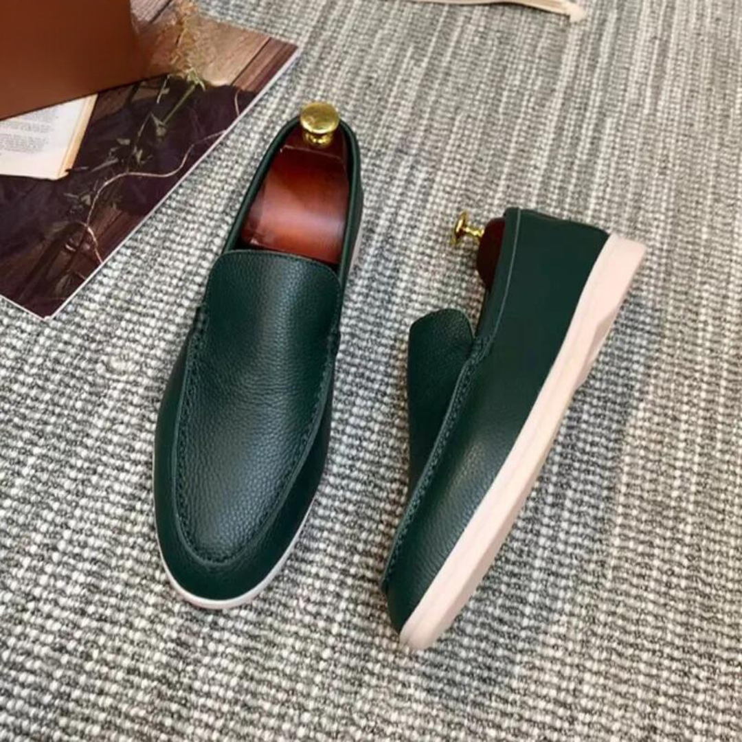 Mocassin en cuir de vache pour hommes