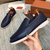 Mocassin en cuir de vache pour hommes