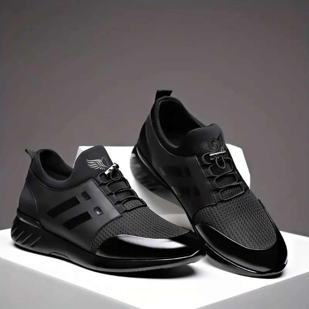 Chaussures en cuir à hauteur variable pour hommes