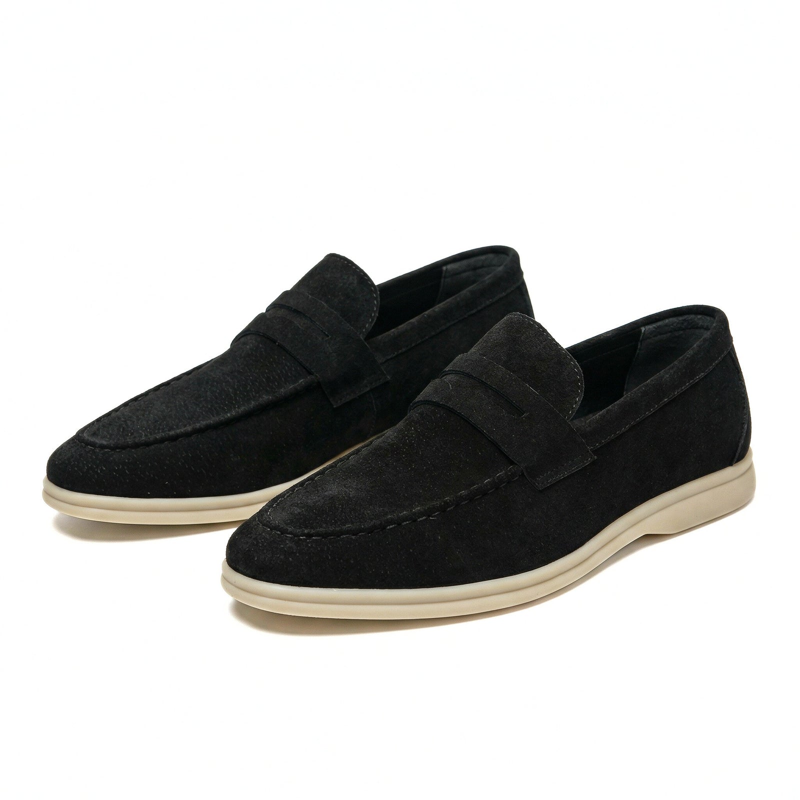 Mocassins pour hommes en daim chic