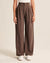 Variant image for Pantalon Fluide Femme Large en Polyester Élastique-28