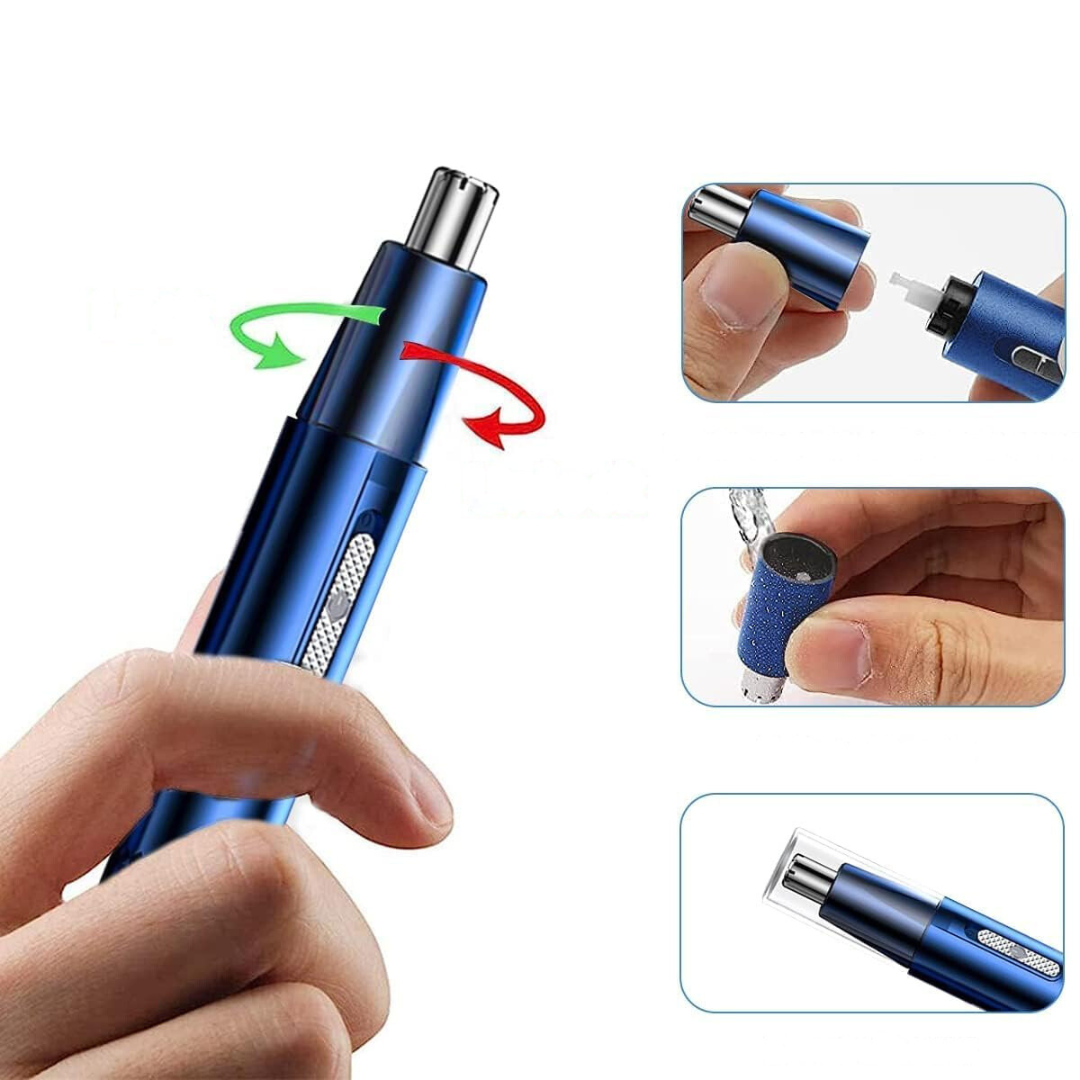 Tondeuse électrique rechargeable pour les poils de nez