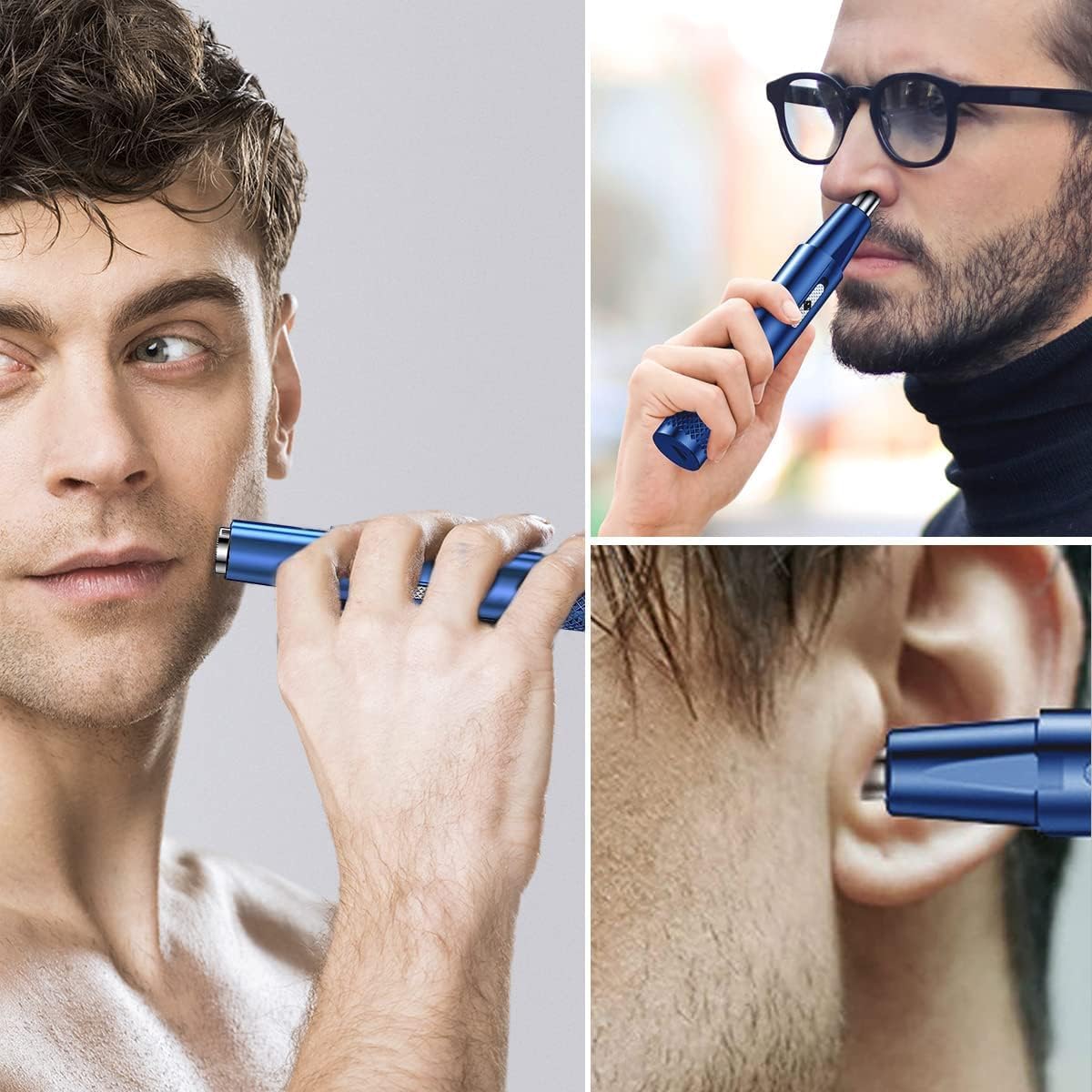 Tondeuse électrique rechargeable pour les poils de nez