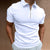 Polo Homme Manches Courtes Élégant 100% Coton avec Col Chic 5