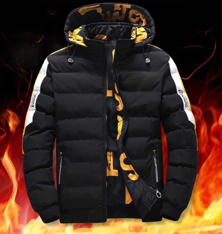 Veste d'hiver réversible pour hommes