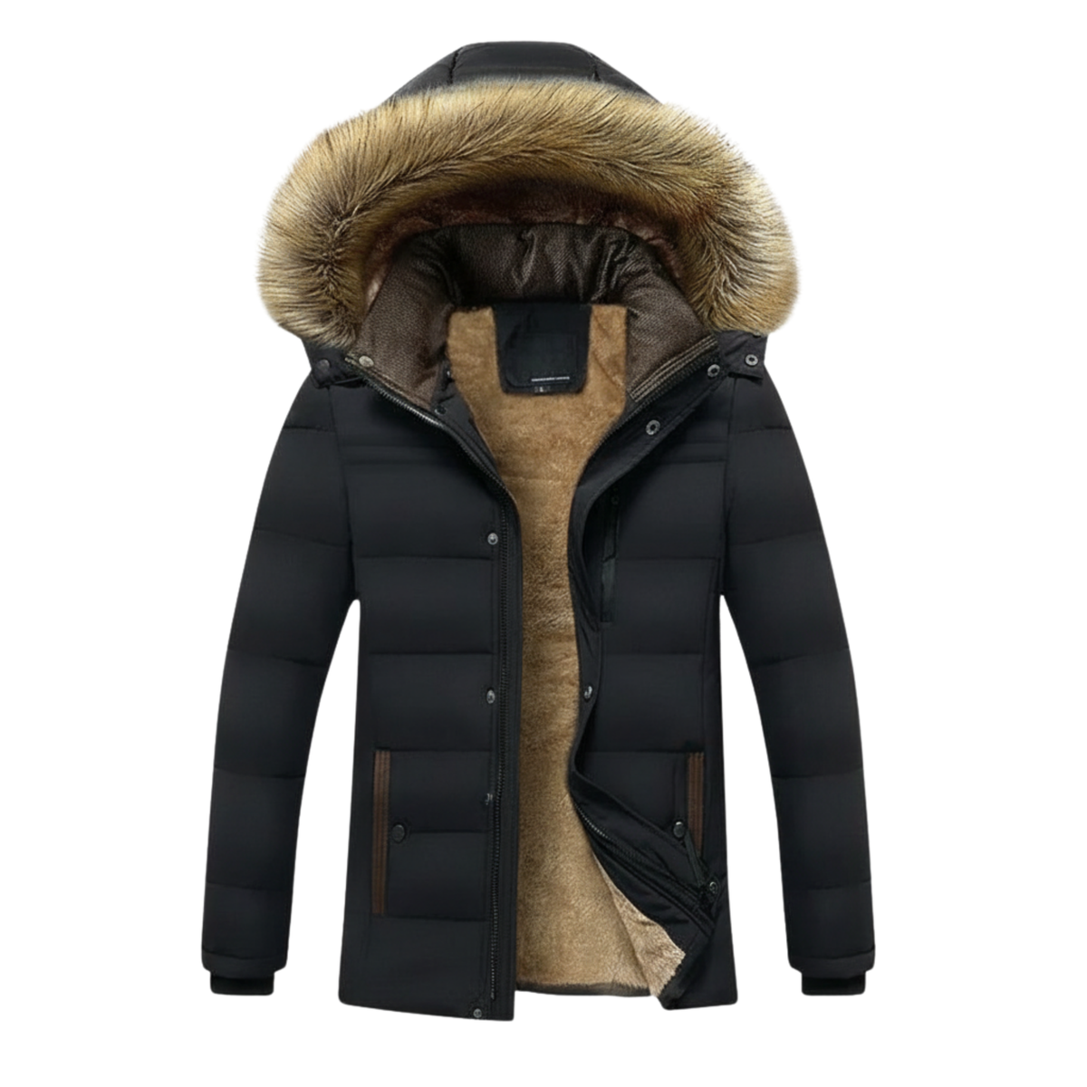 Parka Femme Imperméable avec Doublure Polaire