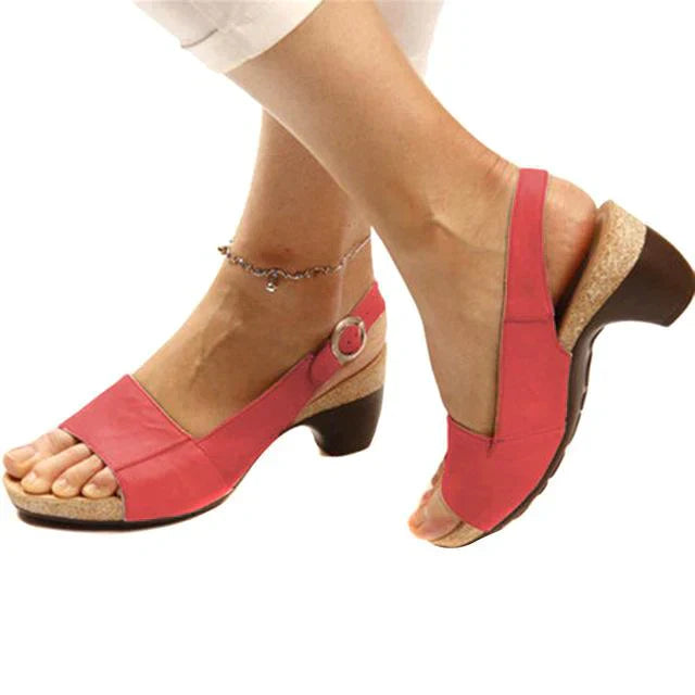 Variant image for Sandales Femmes Orthopédiques Confortables Ergonomiques Synthétiques-29
