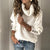 Variant image for Pull Femme Longs Manches Confortable en Mélange de Fibres Douces-7