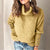 Variant image for Pull Femme Longs Manches Confortable en Mélange de Fibres Douces-15