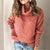 Variant image for Pull Femme Longs Manches Confortable en Mélange de Fibres Douces-27