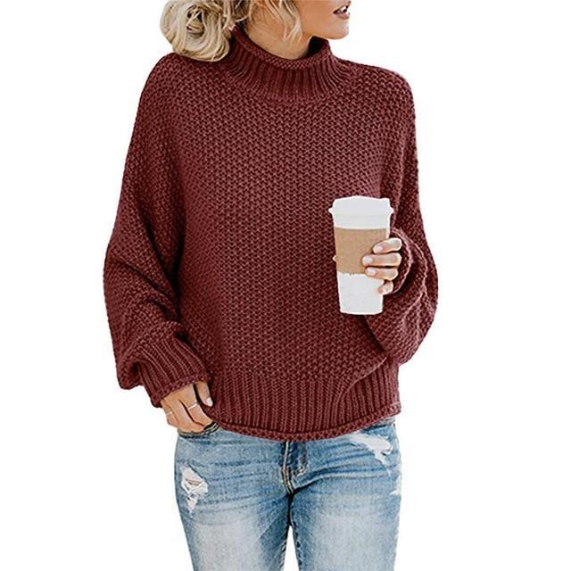 Variant image for Pull Femme Élégant Maille Douce 100% Acrylique-19