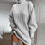 Variant image for Pull Femme Chaleureux à Tricoter Automne Hiver-11