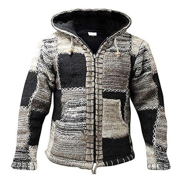 Cardigan Femme Élégant Long en Tricot Doux et Chaud-1