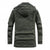 Veste Hiver Femme Élegante Ajustée en Polyester et Laine-4