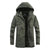 Veste Hiver Femme Élegante Ajustée en Polyester et Laine-1
