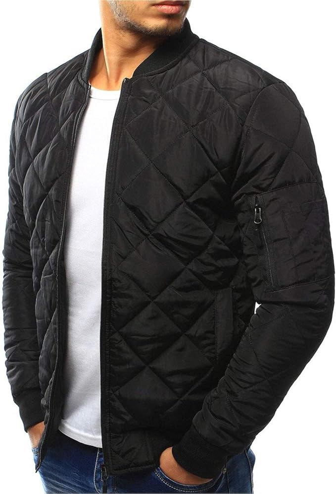 Veste bombardier matelassée pour hommes