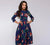 Variant image for Robe Femme Midi Élégante Rétro 100% Polyester-41