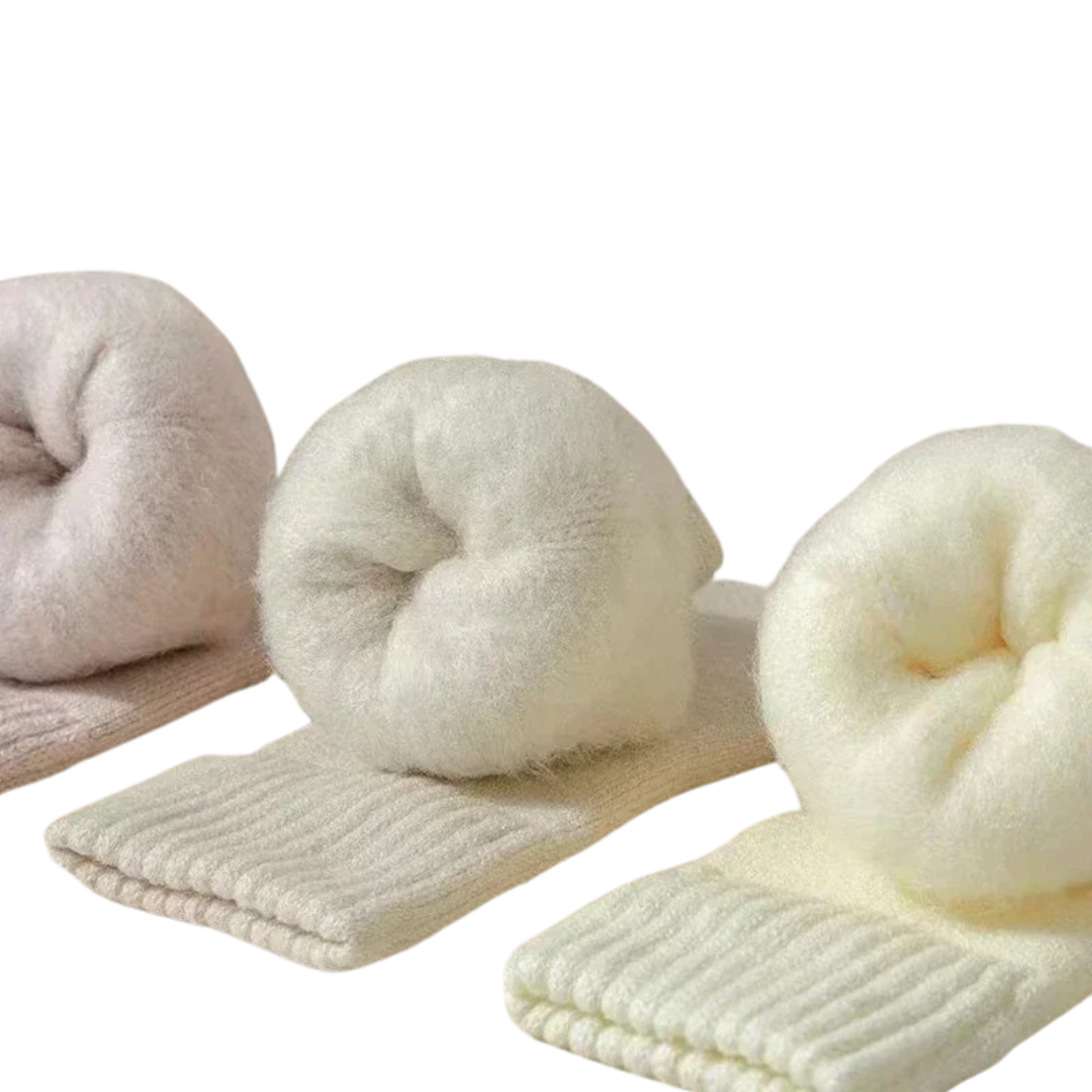 Chaussettes chaudes en laine pour l'hiver (3 paires)