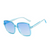 Lunettes de soleil carrées surdimensionnées