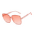 Lunettes de soleil carrées surdimensionnées