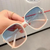 Lunettes de soleil carrées surdimensionnées