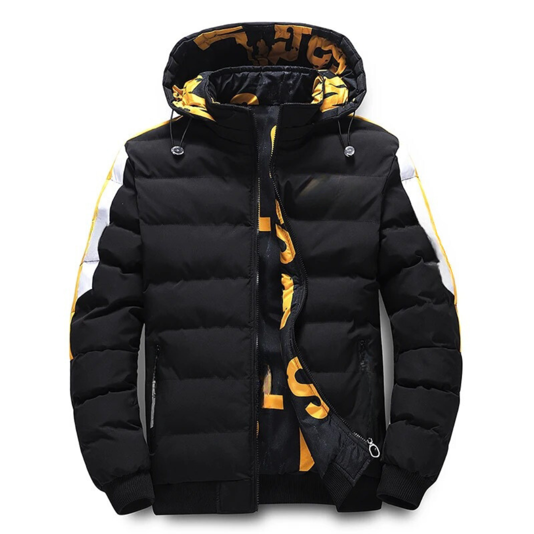 Veste d'hiver réversible pour hommes