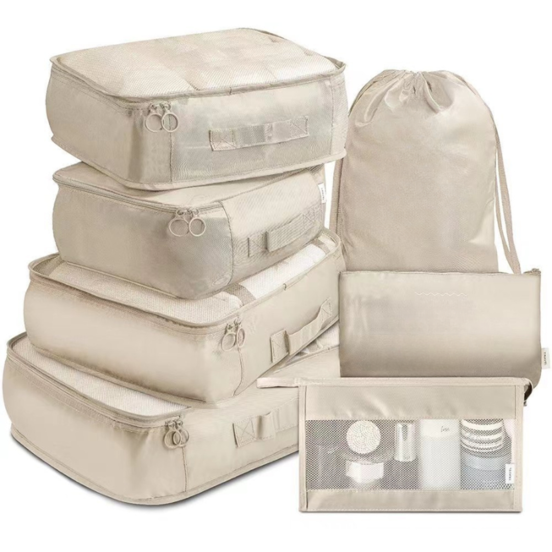 Organisateur de voyage 8 pièces