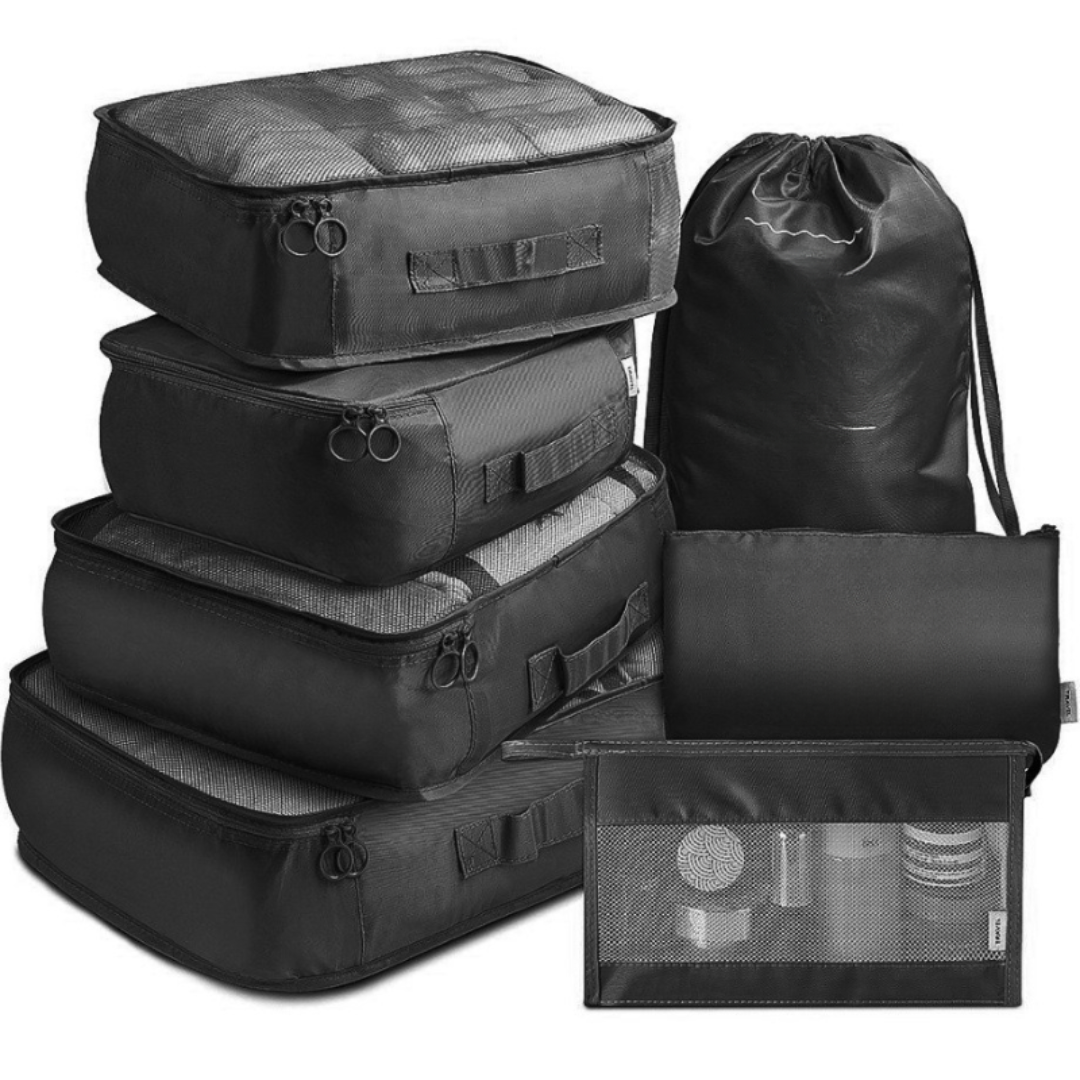 Organisateur de voyage 8 pièces