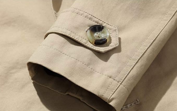 Trench-coat coupe-vent pour hommes