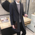 Trench-coat coupe-vent slim pour hommes