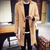 Trench-coat coupe-vent slim pour hommes