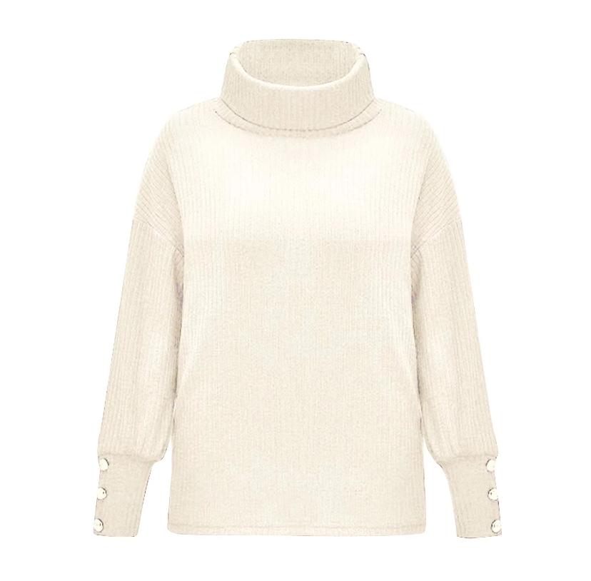 Pull Vintage à col roulé pour femmes