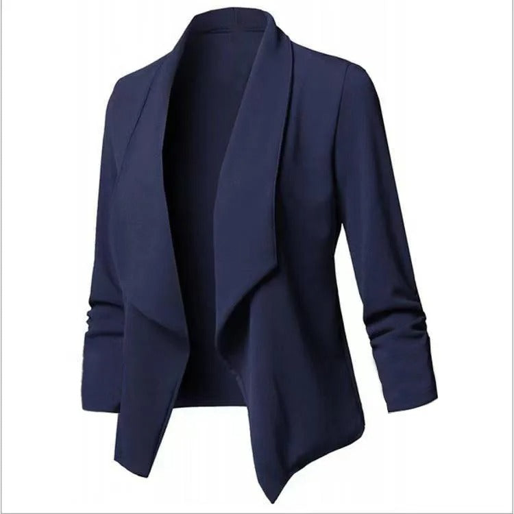 Blazer ouvert surdimensionné pour femmes