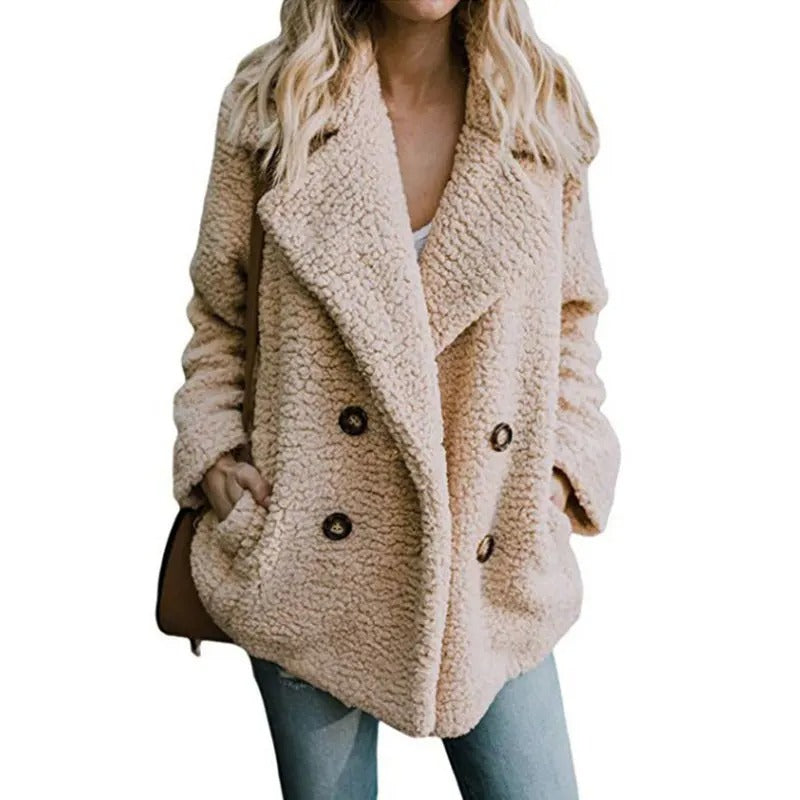 Veste molletonnée surdimensionnée pour femmes