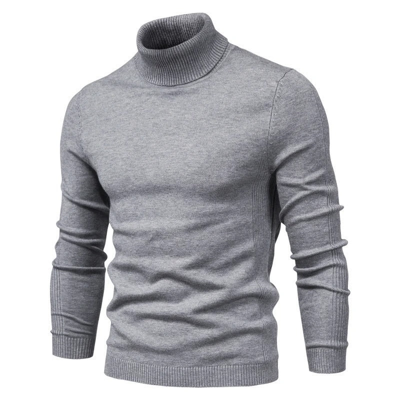 Pull Slim à col roulé pour hommes